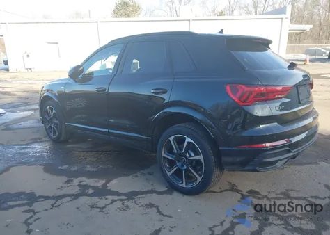 2025 Audi Q3 Premium 45 Tfsi S Line Quattro Tiptronic z USA, uszkodzony, nr VIN WA1EECF35S1108017